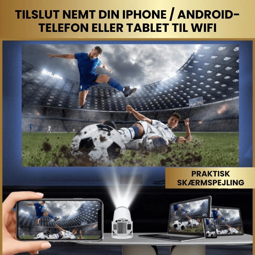 BeamBox™ - 4K Mini Projektor