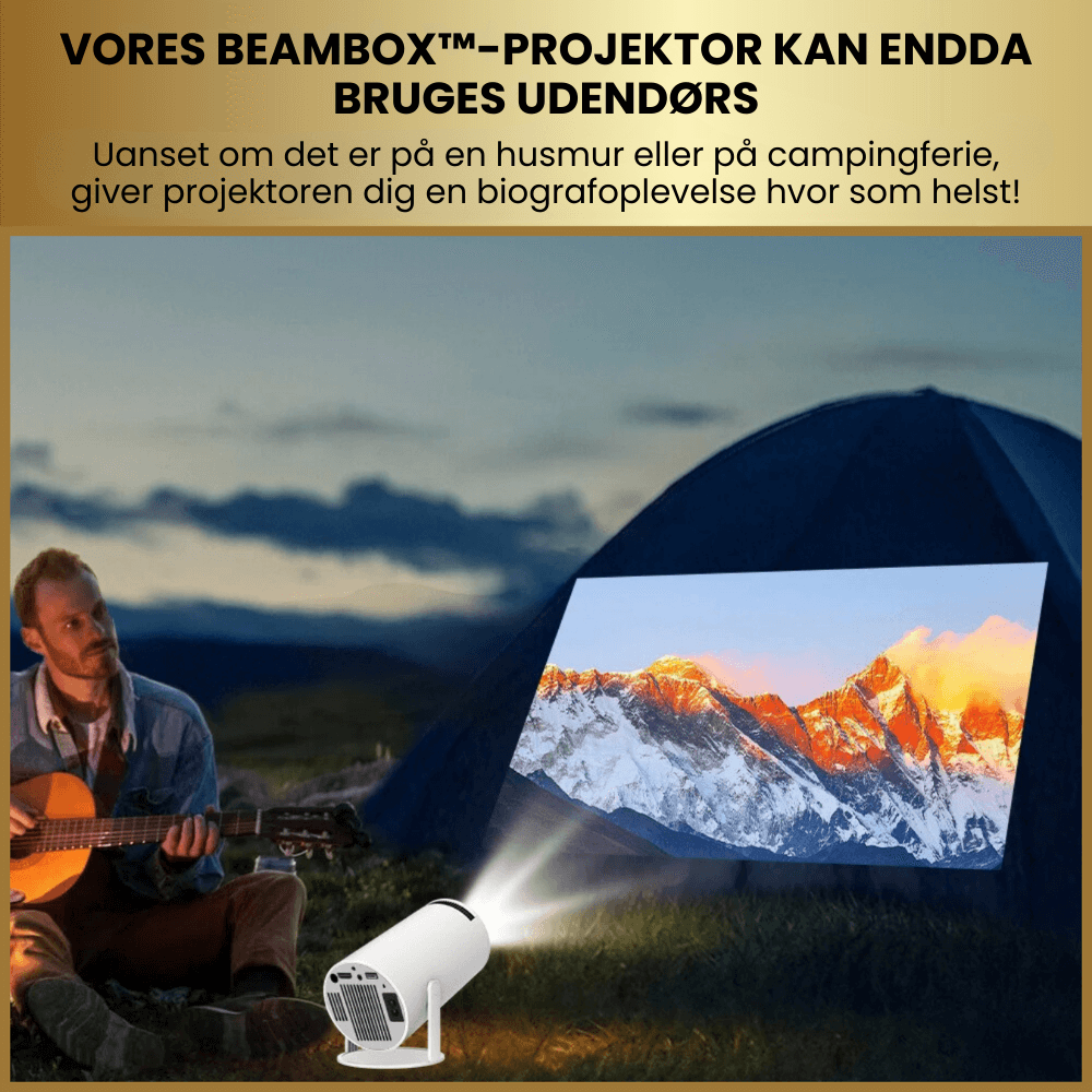 BeamBox™ - 4K Mini Projektor