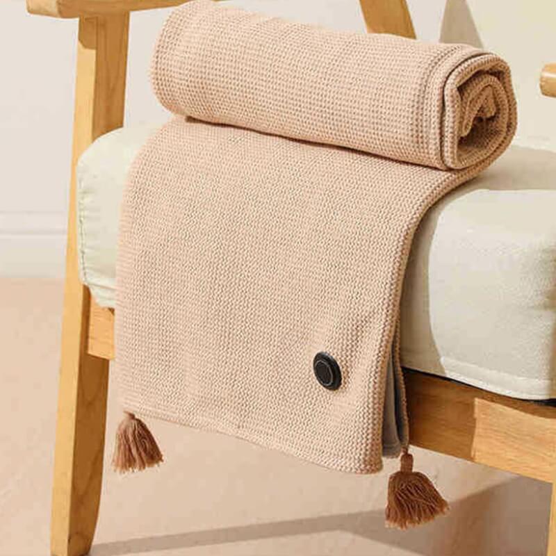 CozyWrap™ - Bærbart Opvarmet Tørklæde og Tæppe
