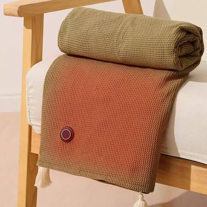 CozyWrap™ - Bærbart Opvarmet Tørklæde og Tæppe