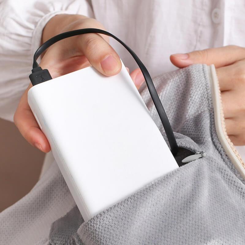 CozyWrap™ - Bærbart Opvarmet Tørklæde og Tæppe
