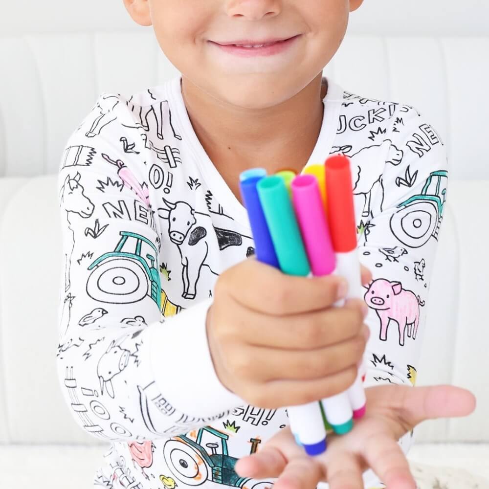 DoodleDreams™ - Hygge Pyjamas til Børn