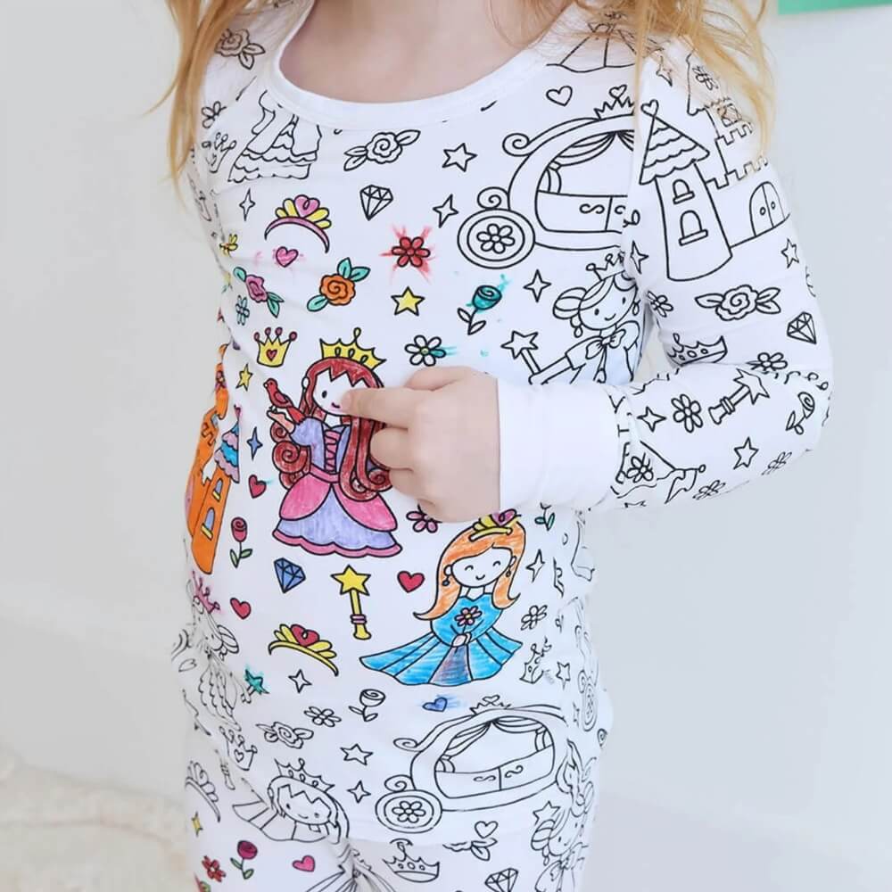DoodleDreams™ - Hygge Pyjamas til Børn