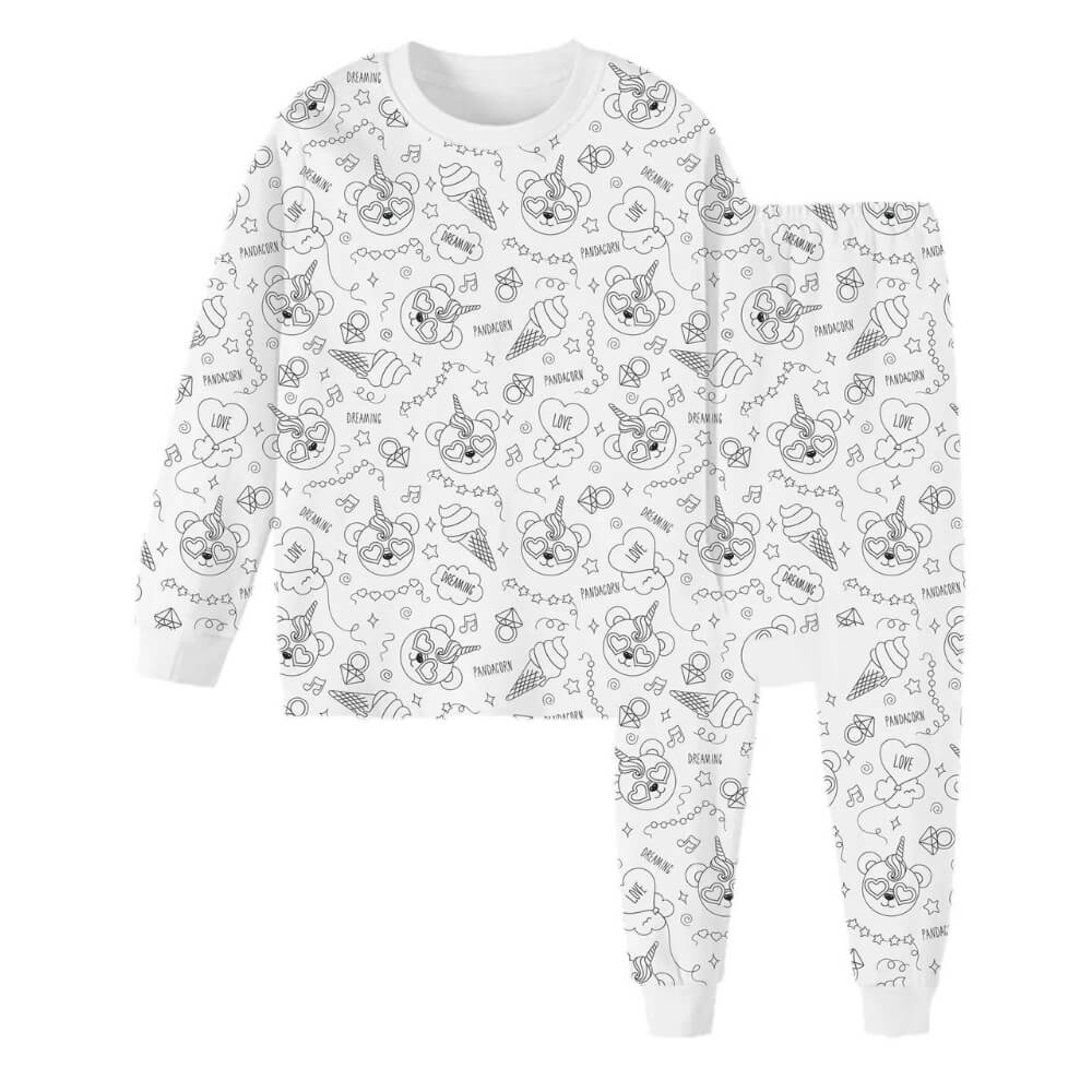 DoodleDreams™ - Hygge Pyjamas til Børn