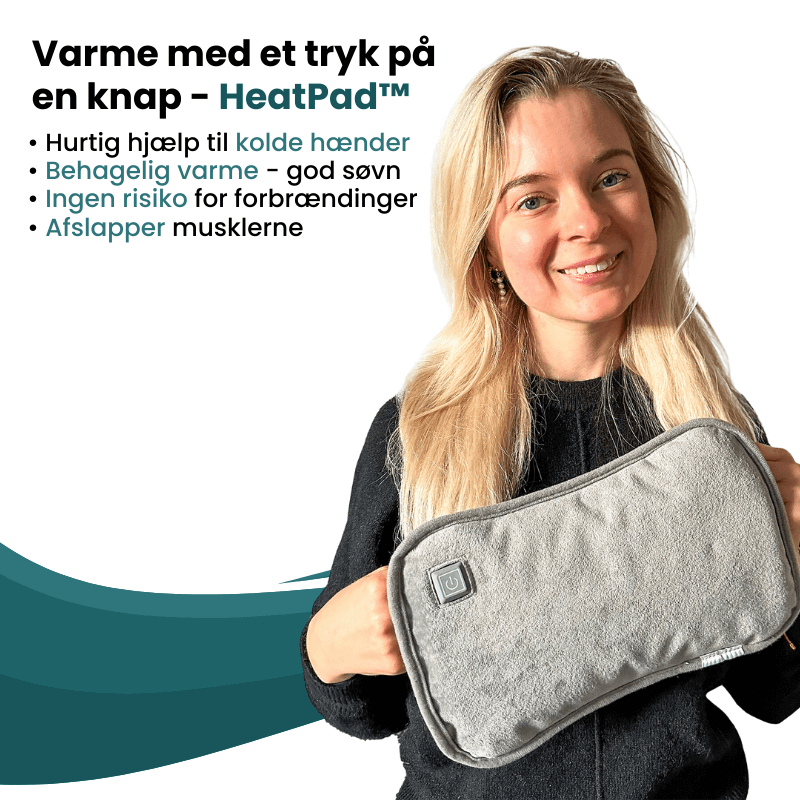 HeatPad™ - Hurtig varme for øjeblikkelig lindring