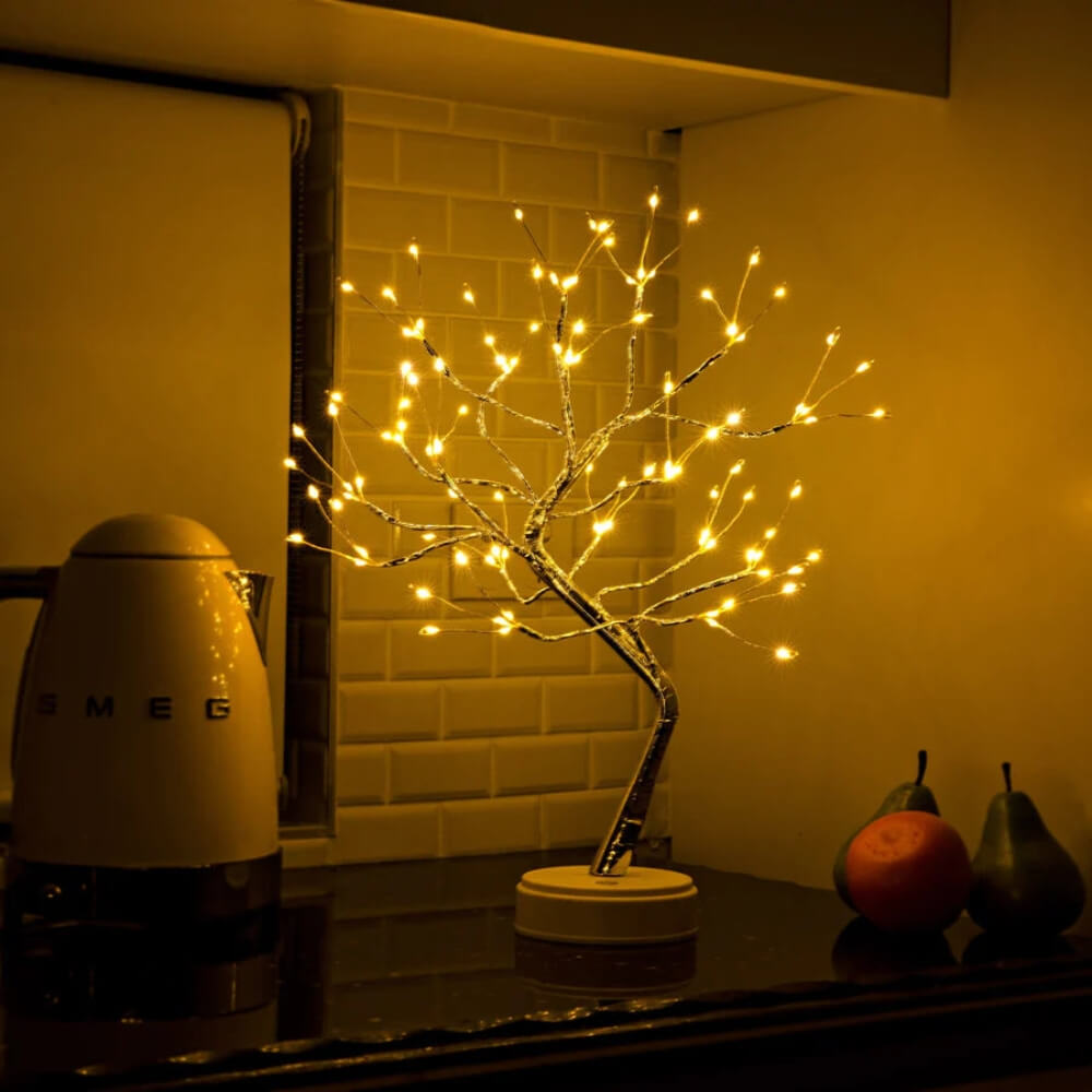 Nordora™ - Håndlavet Bordlampe med 109 LED-lys