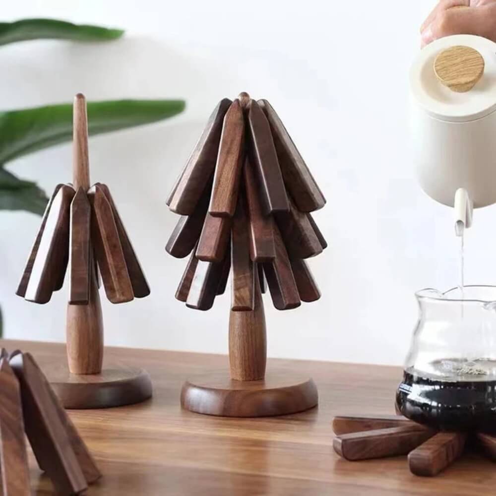 Nordwood™ - Stabelbar Grydeunderlag (1+1 GRATIS)