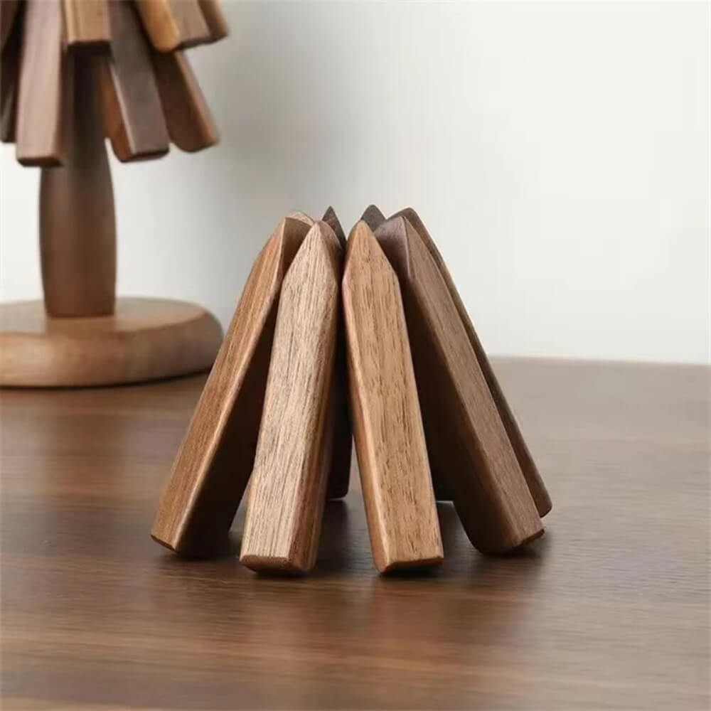 Nordwood™ - Stabelbar Grydeunderlag (1+1 GRATIS)