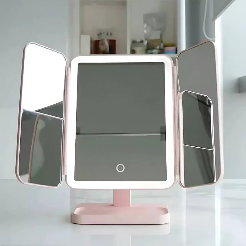 VanityMirror™ - Tre-delt LED Makeup Spejl