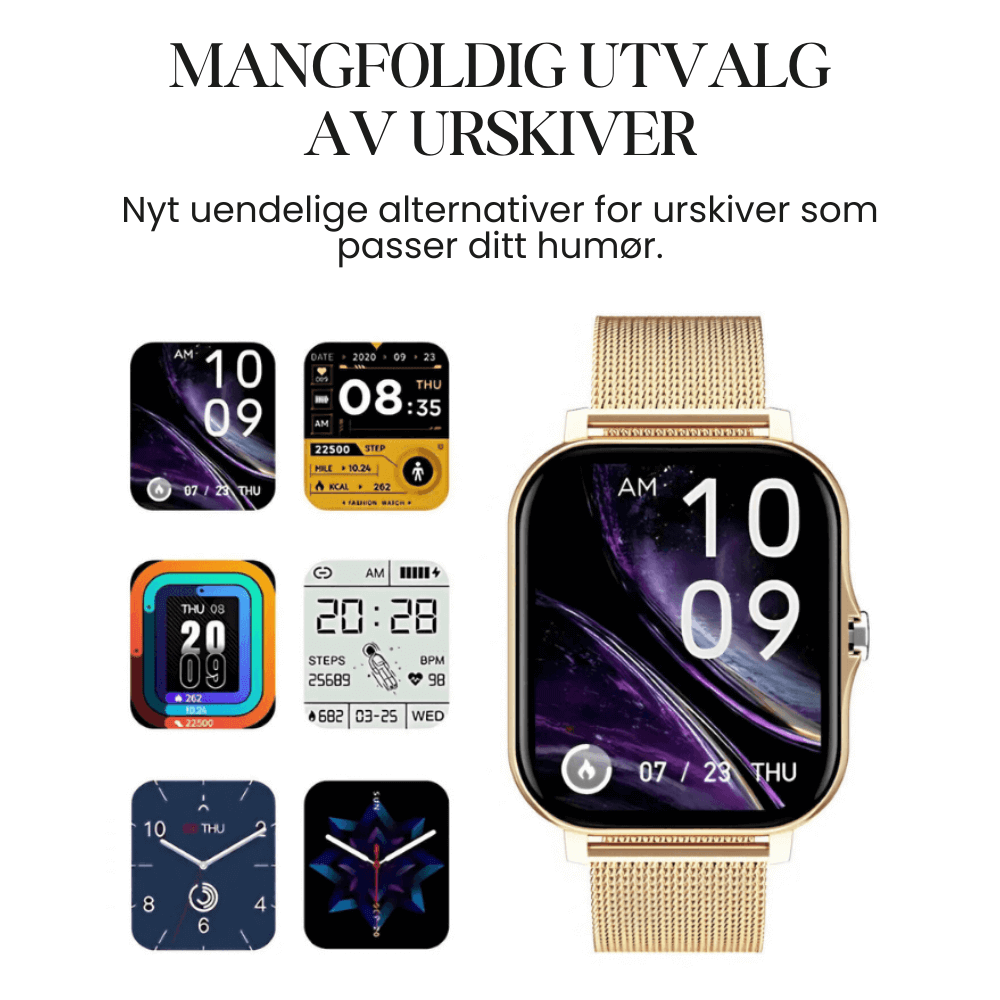 Aurora Watch™ - Multifunktionelt Smartwatch