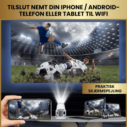 BeamBox™ - 4K Mini Projektor