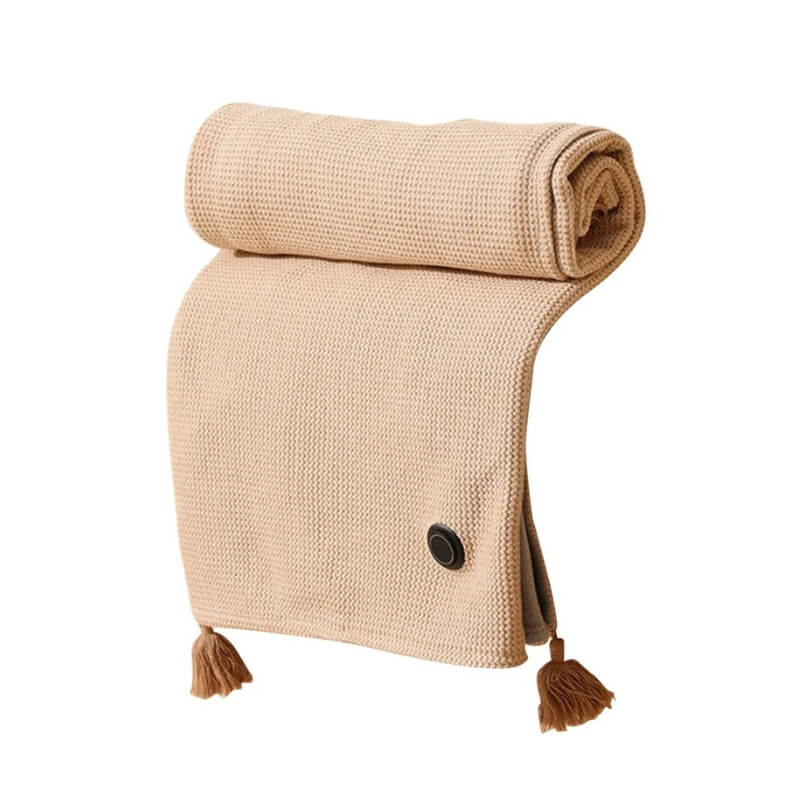 CozyWrap™ - Bærbart Opvarmet Tørklæde og Tæppe