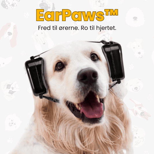 EarPaws™ - Støjreducerende Hundehovedbånd