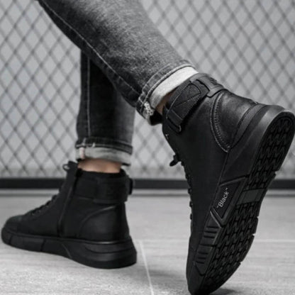 Gunner™ - Holdbare Lædersneakers