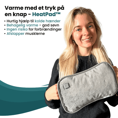 HeatPad™ - Hurtig varme for øjeblikkelig lindring