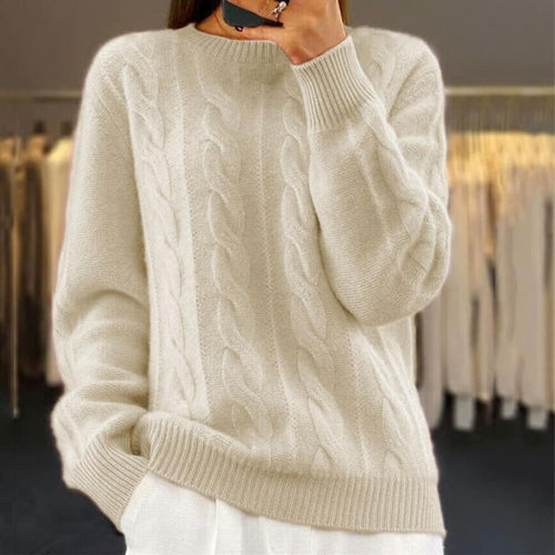 Lina™ - Strikket sweater til hygge