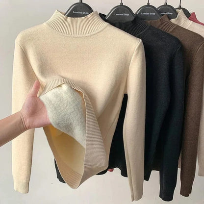 Sofia™ - Fleece sweater med mellem-høj krave